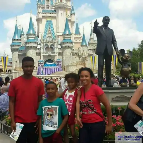 Checkout Fun Photos From Actress Ibinabo Fiberesima & Kids